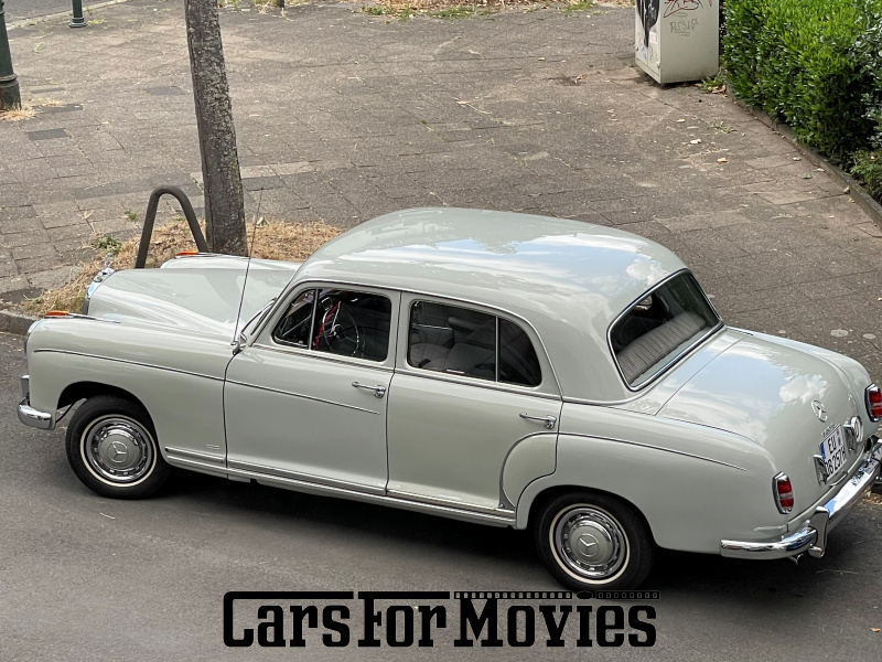 CarsForMovies | Mercedes Benz 220S 1957 Deutschland Grün Grau Einsatzfahrzeug Limousine Nordrhein-Westfalen 6257 